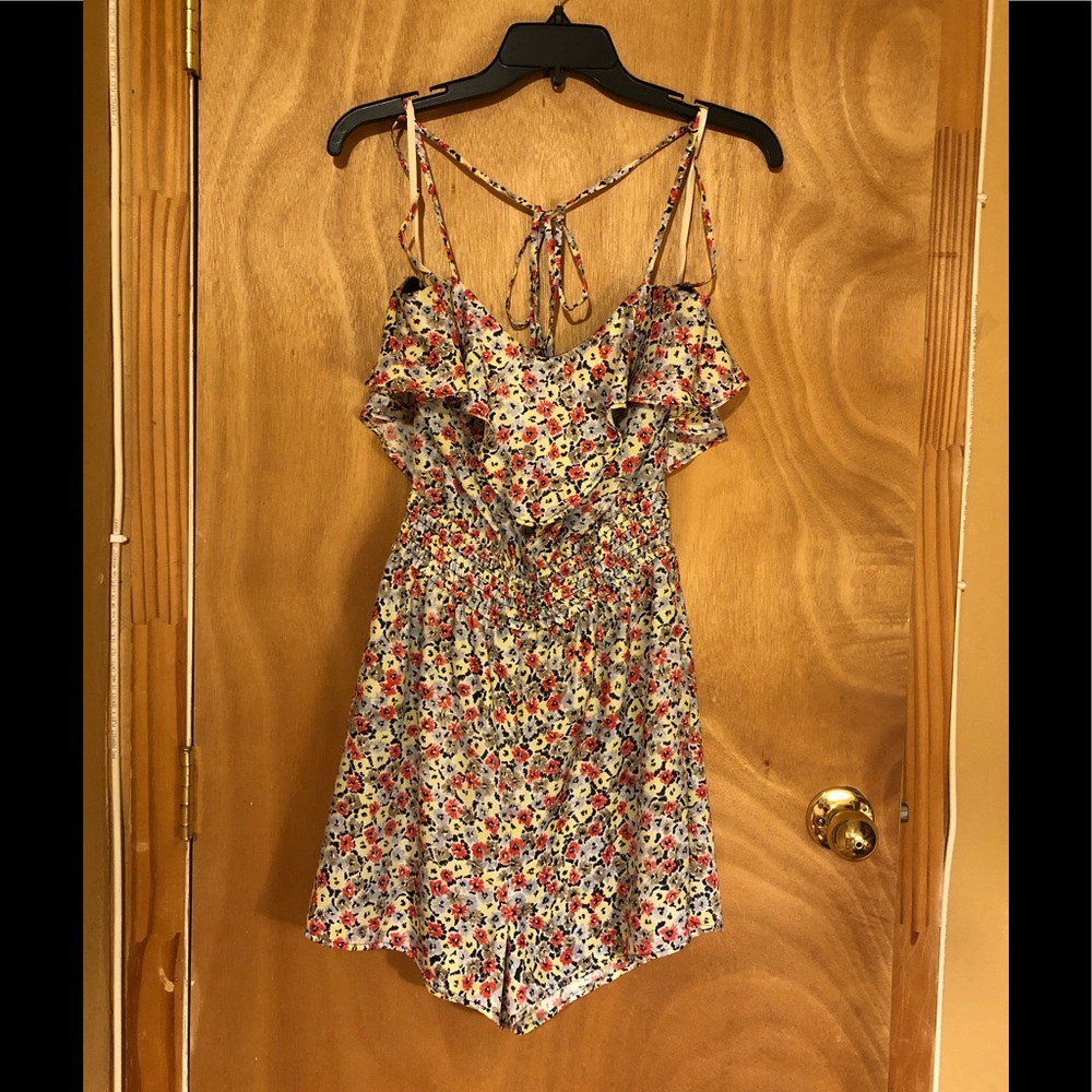 BCBGeneration Floral Romper